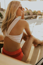 Load image into Gallery viewer, Houndstooth Swim Top