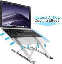 Load image into Gallery viewer, Adjustable Aluminium Laptop Stand