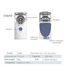 Load image into Gallery viewer, Portable Nebulizer