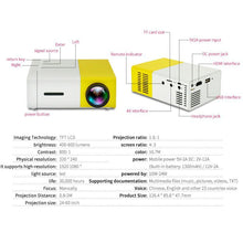 Load image into Gallery viewer, Mini Home Projector