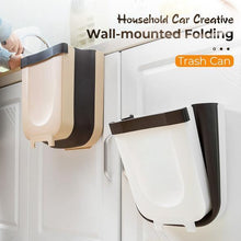 Load image into Gallery viewer, Creative Wall Mounted Folding Waste Bin
