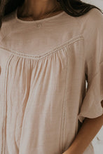 Load image into Gallery viewer, Drop In the Ocean Detail Blouse
