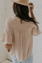 Load image into Gallery viewer, Drop In the Ocean Detail Blouse
