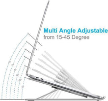 Load image into Gallery viewer, Adjustable Aluminium Laptop Stand
